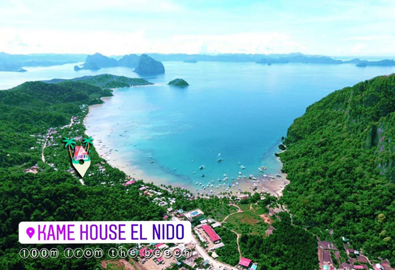 Kame House Hostel El Nido Exteriör bild